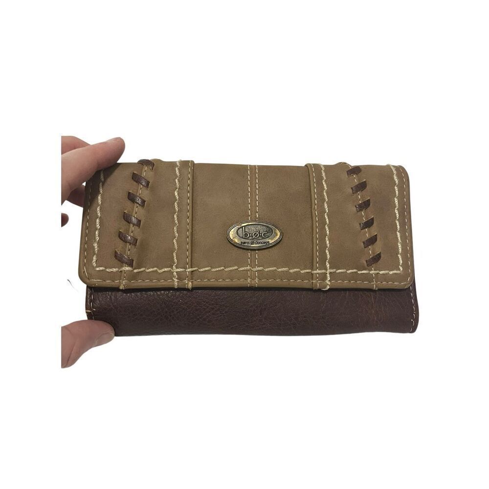 Born Concept Brown Wallet Good Condition